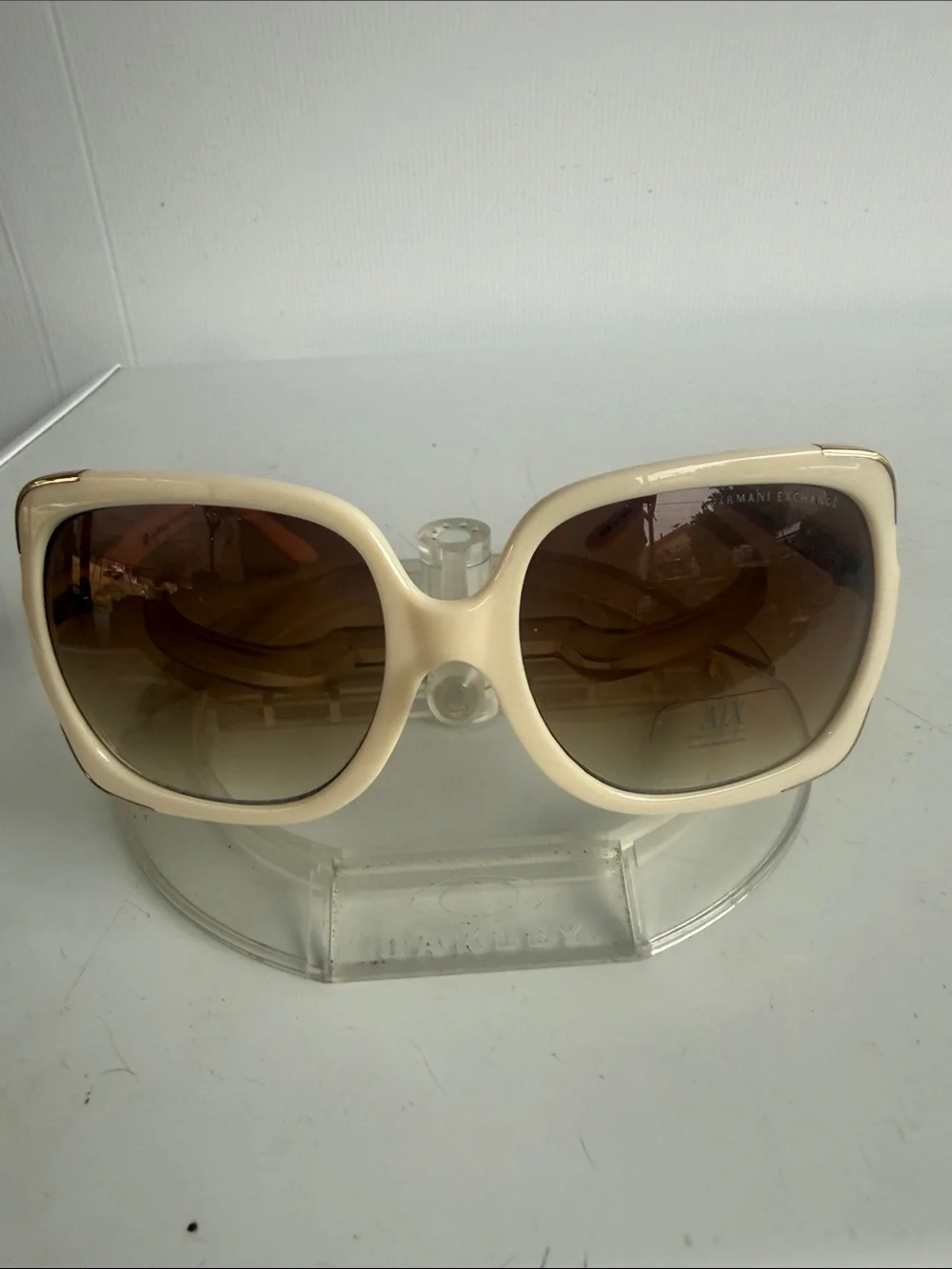 NEW ARMANI EXCHANGE AX103/S Cream Sunglasses NEW WITHOUT TAGS